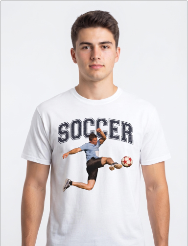 Soccer supporter shirt